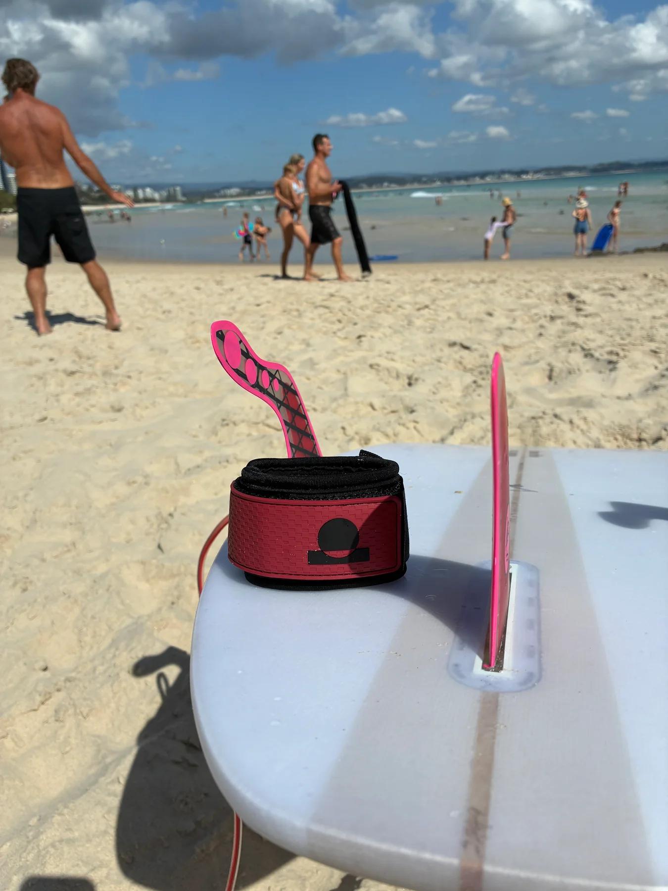 Session Leash 5ft - Red Clear