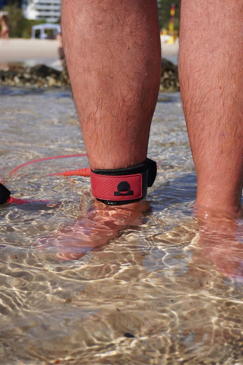 Session Leash 5ft - Red Clear