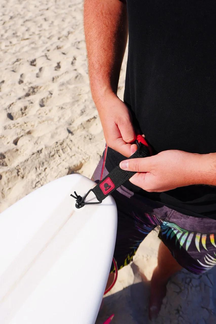 Session Leash 5ft - Red Clear