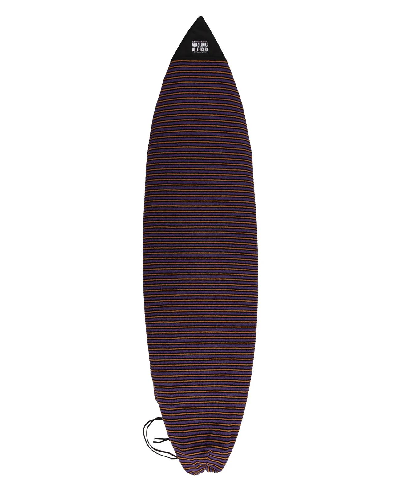 Shortboard RELIANCE Sox | Purple Black Stripe