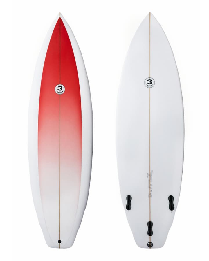 Heritage Series Thruster - Double Flyer Round Square Tail 1
