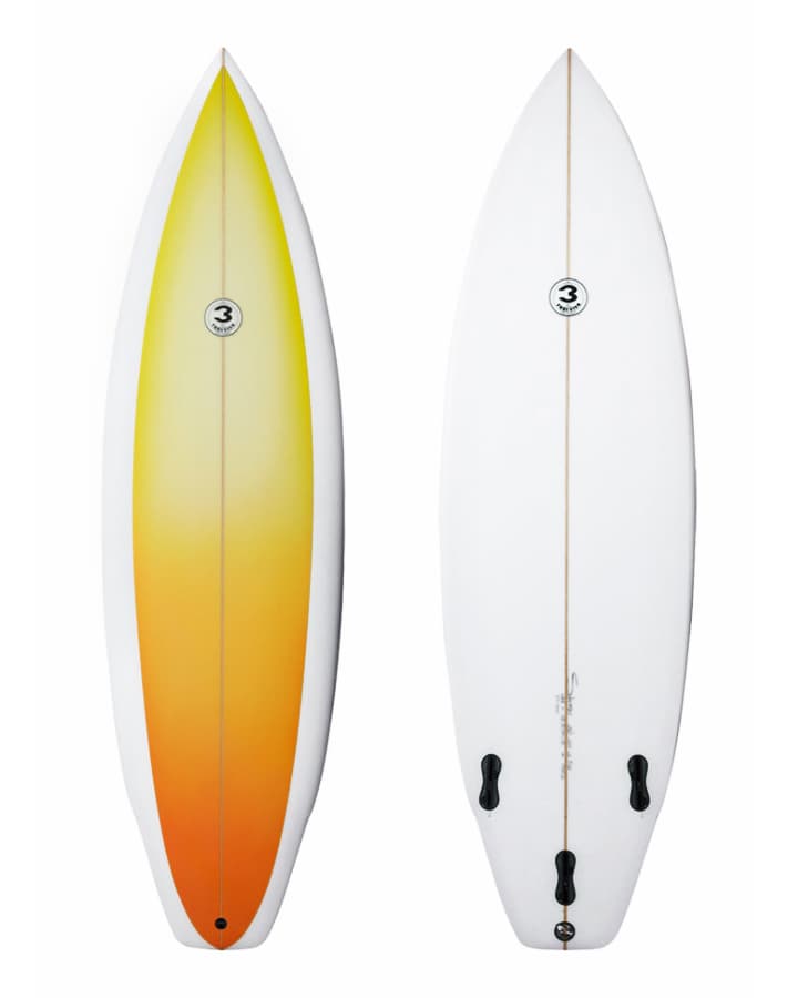 Heritage Series Thruster - Single Flyer Round Square Tail 1