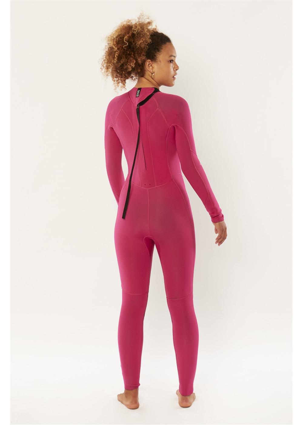 Sisstr Girl's 7 Seas 4/3 Back Zip - Magenta back