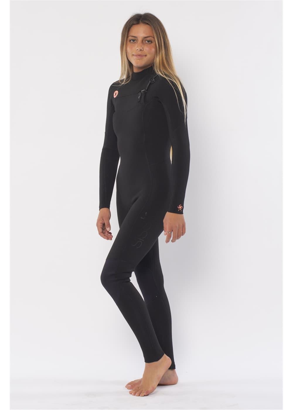 Sisstrevolution 7 Seas 3/2 Chest Full - Solid Black - Side