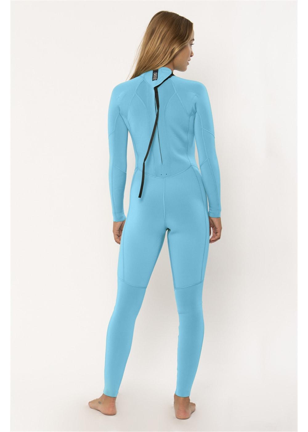 Sisstrevolution 7 Seas 4/3 Full Back Zip - Blue - Back