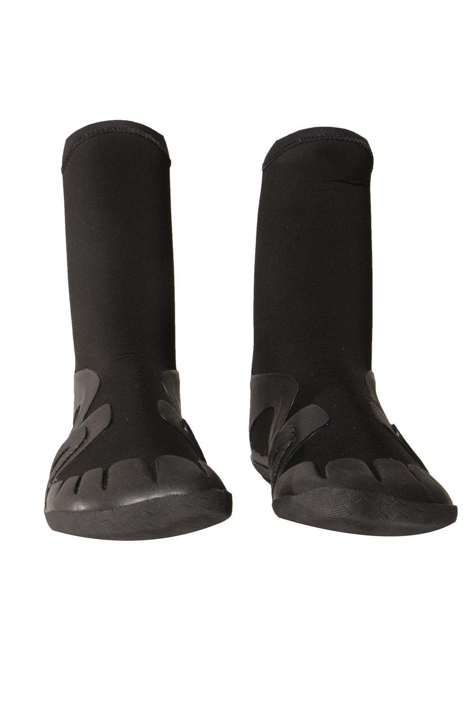 Sisstrevolution Girls Closed Toe Bootie 5mm - Solid Black - Front