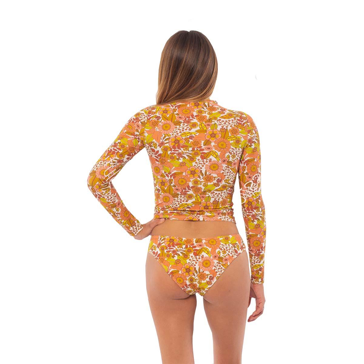 Sisstr Groovy City Rashguard - Sea Salt - back