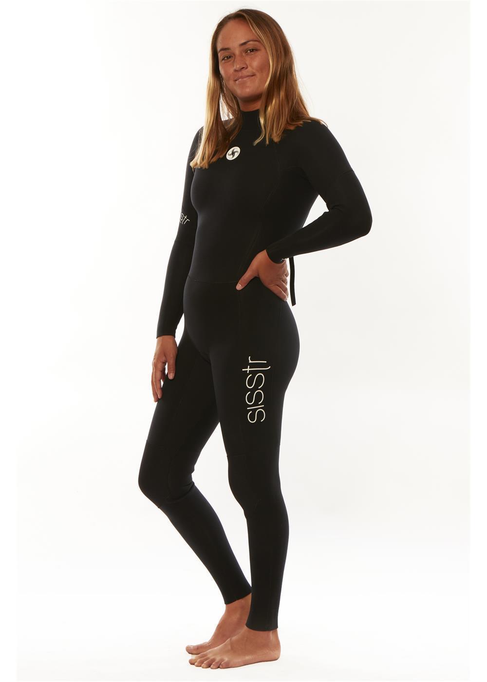 Youth Summer Seas 3/2 GBS Back Zip Full Wetsuit - Solid Black