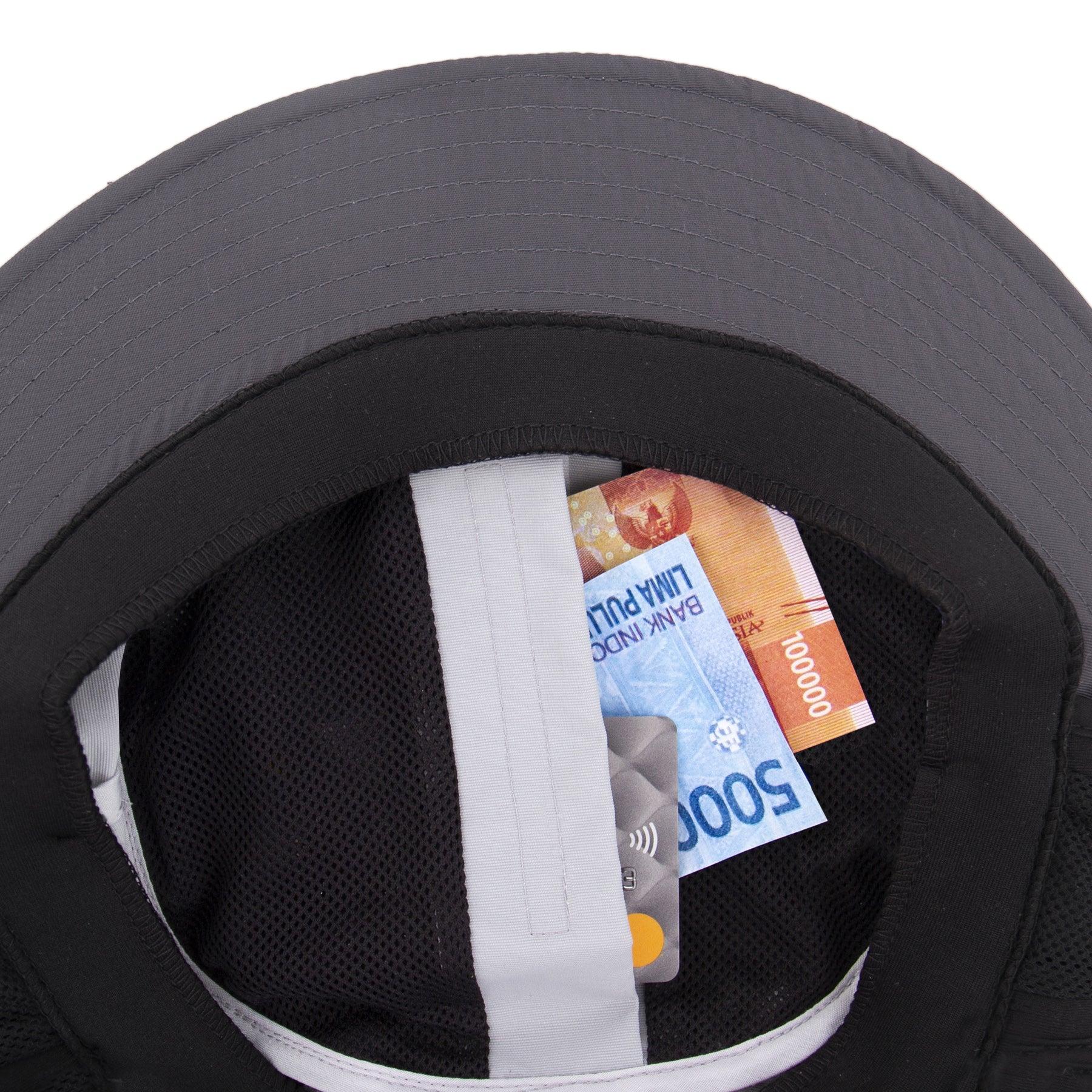 Ocean and Earth Indo Stiff Peak Surf Hat - White