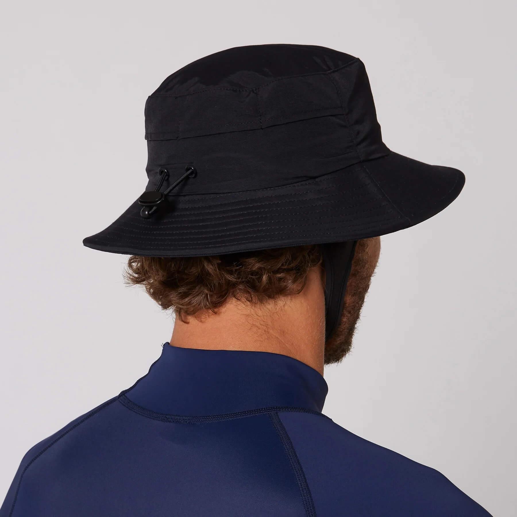 Ocean and Earth Bingin Soft Peak Surf Hat - Black