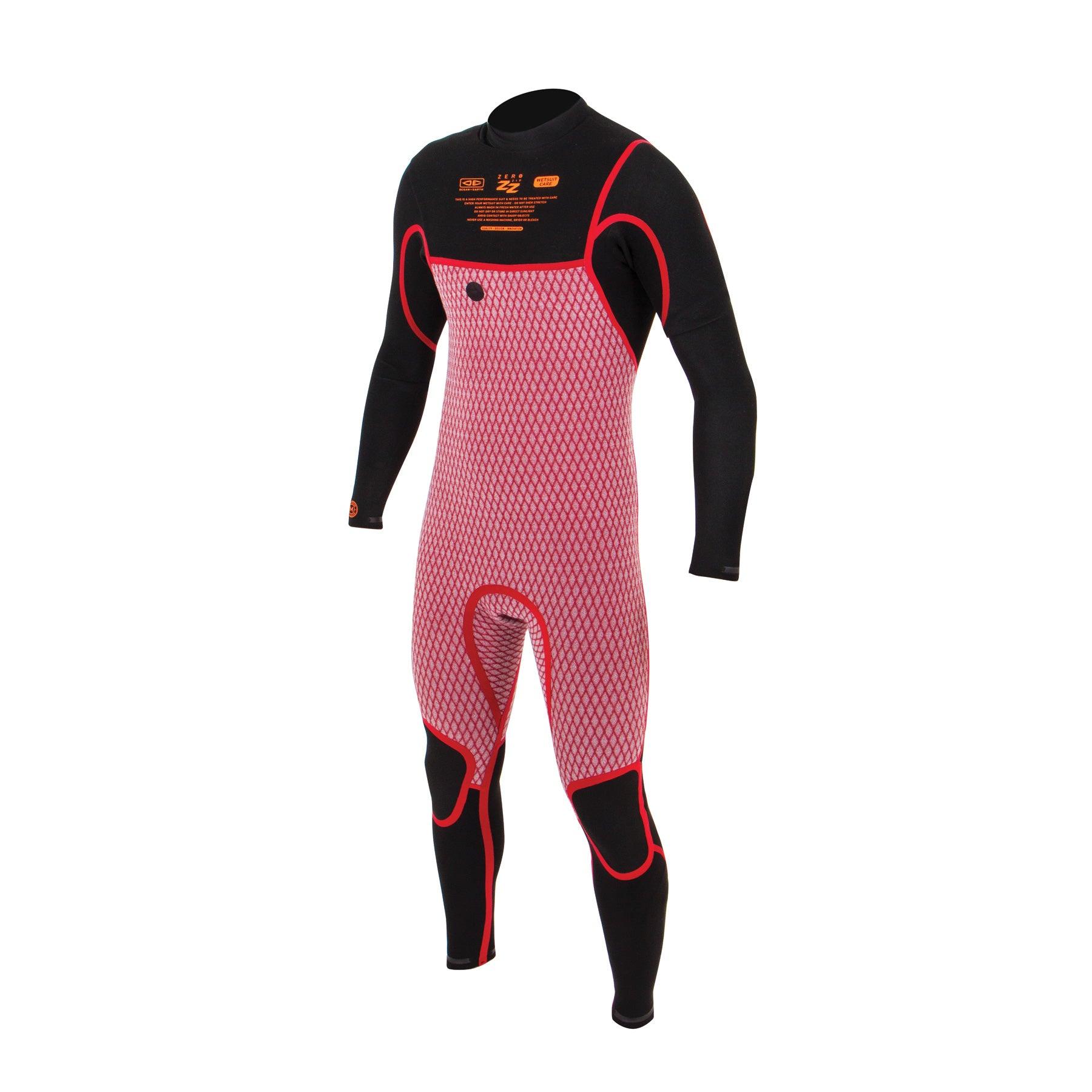 Ocean and Earth Mens Zero Zip Steamer - 3/2mm
