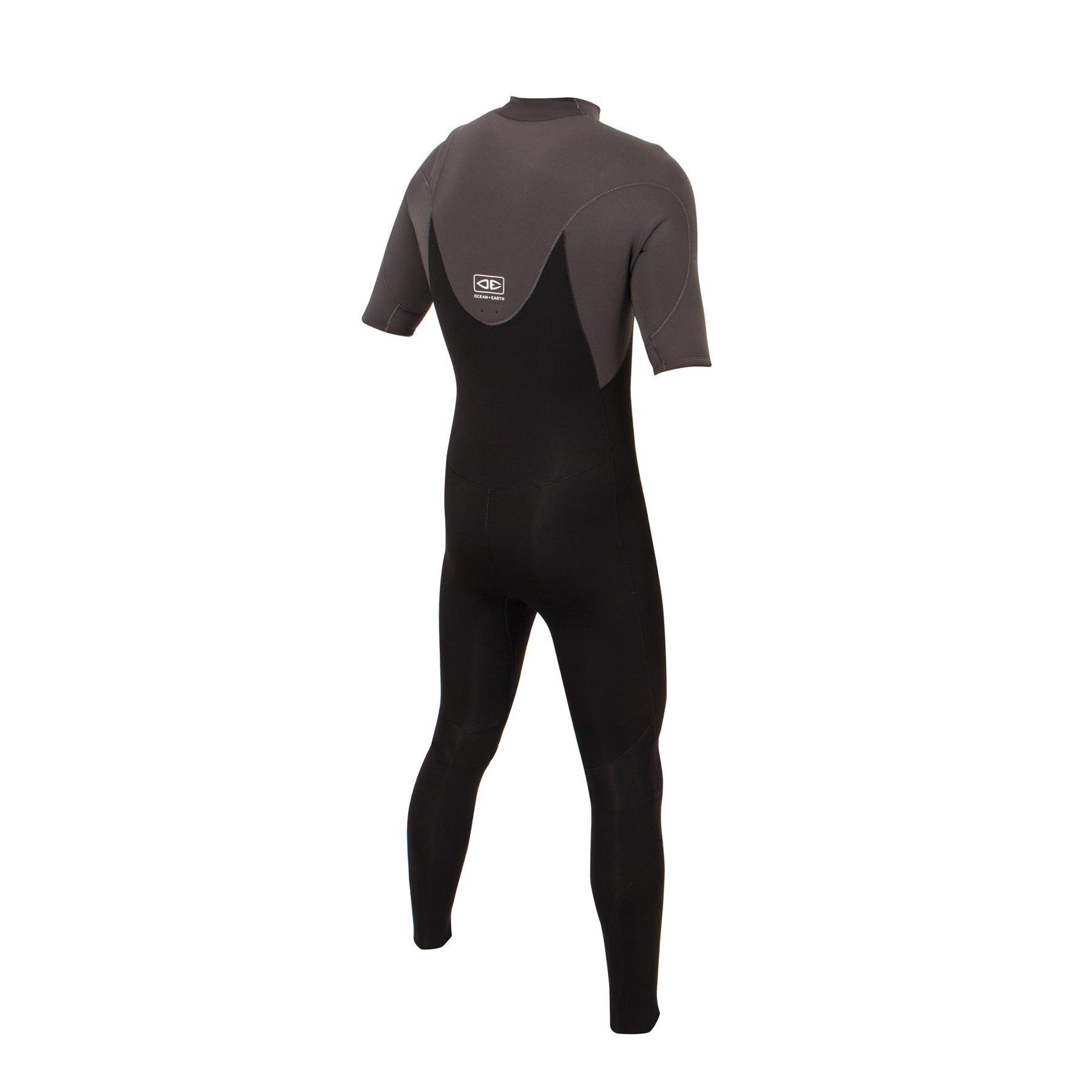 OCEAN AND EARTH MENS FREE FLEX SS CHEST-ZIP - 2/2MM