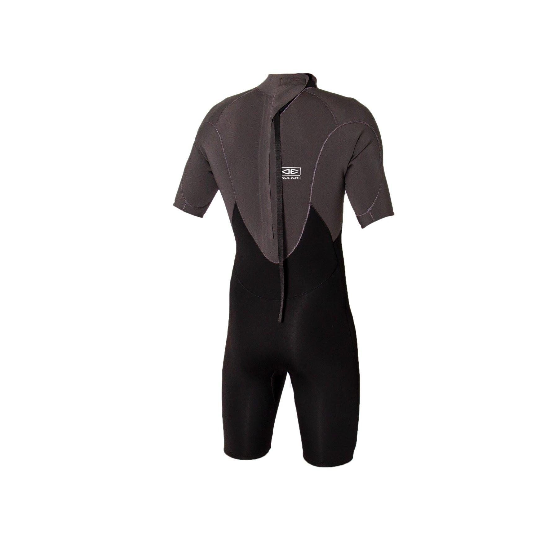 Mens Free Flex Back Zip Spring Suit - 2/2mm