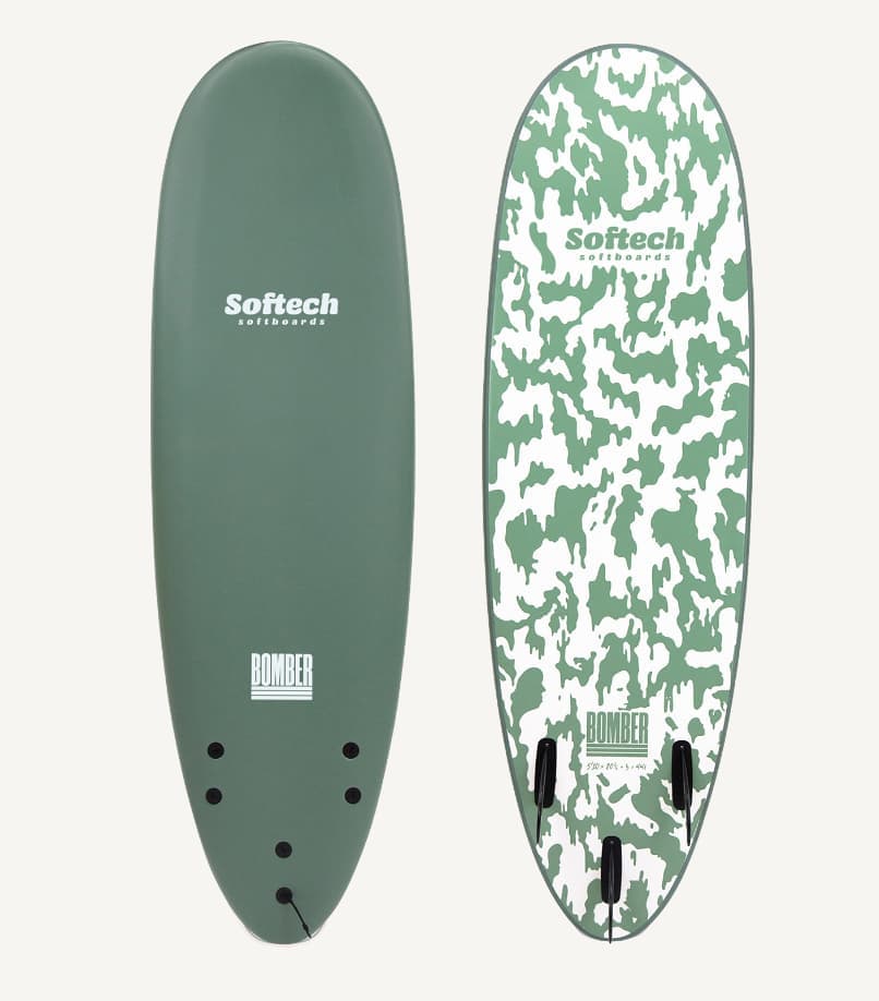 Bomber 6'4 - Smoke Green
