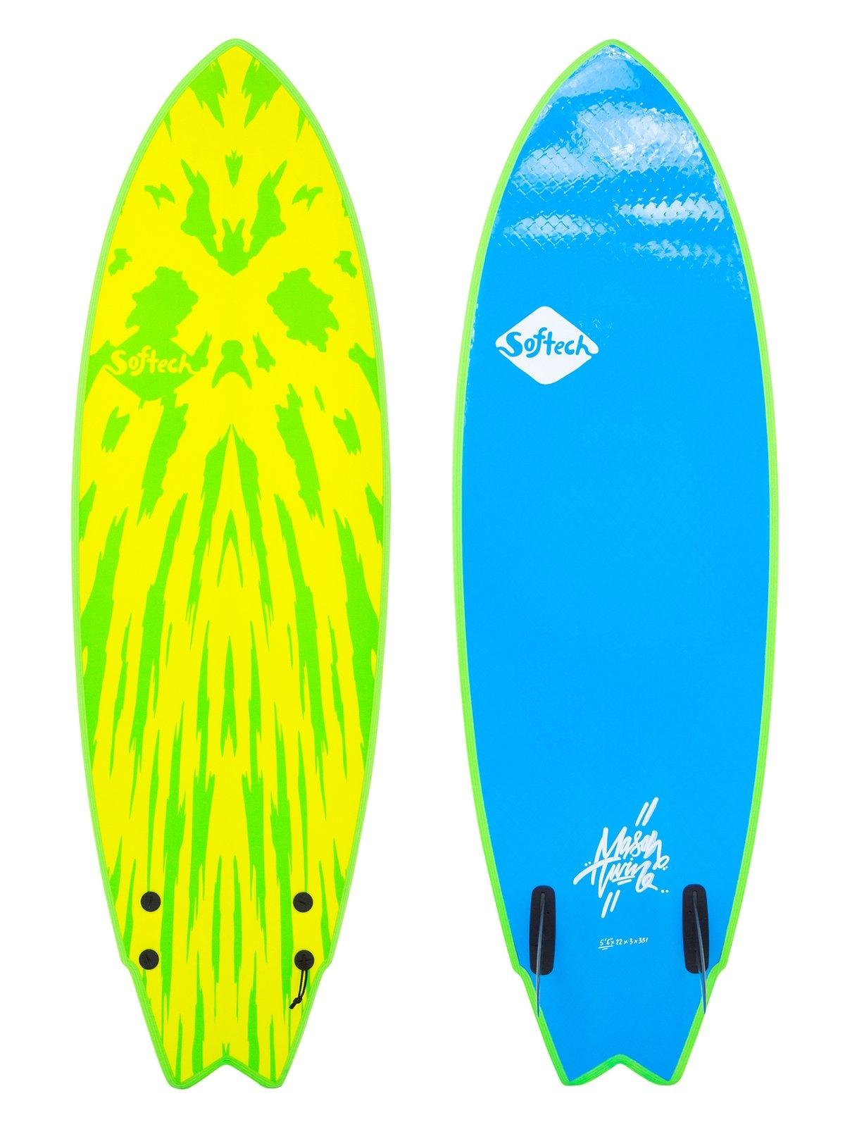 Mason Ho Twin 5' 6" - Lime/Yellow