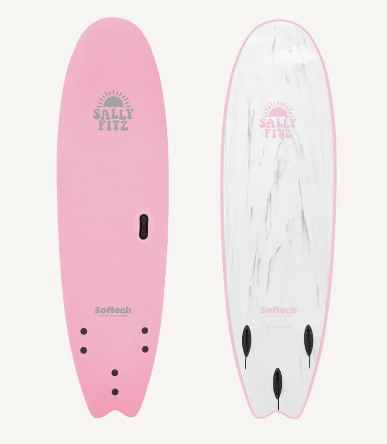 Sally Fitzgibbons Softboard 6'0 - Pink