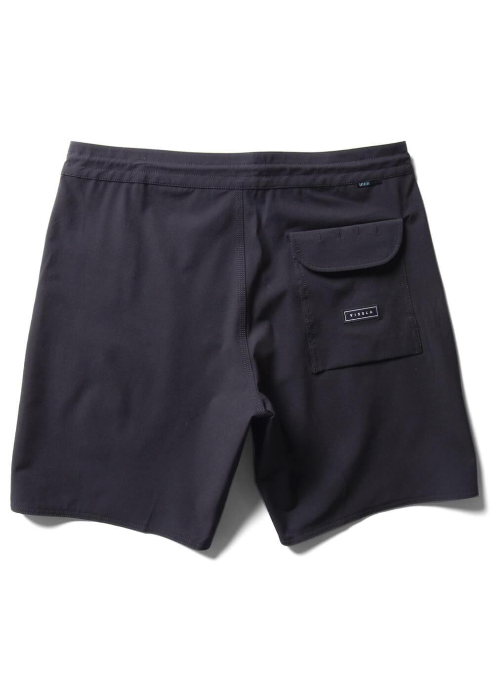 Solid Sets 18.5 Boardshort - Black 