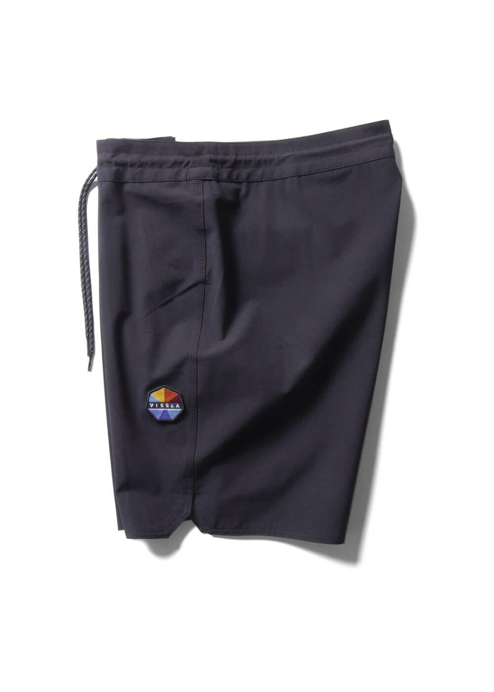 Solid Sets 18.5 Boardshort - Black 