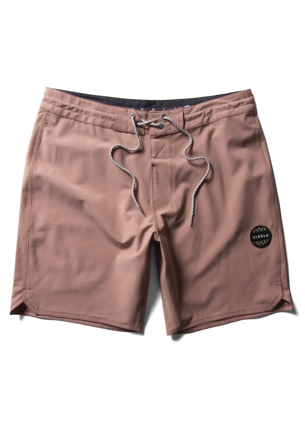 Solid Sets 18.5 Boardshort - Clay