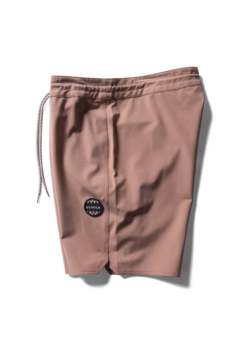 Solid Sets 18.5 Boardshort - Clay