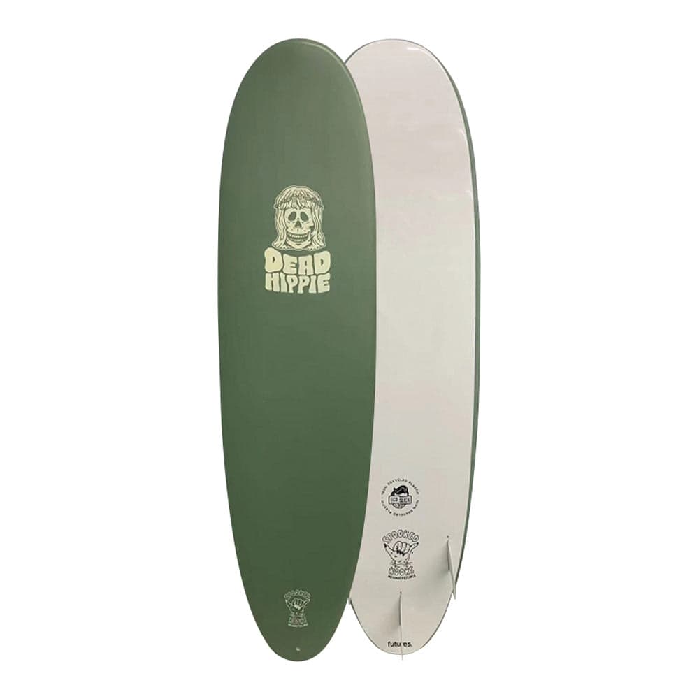 Dead Hippie 7'0" Softboard - Olive