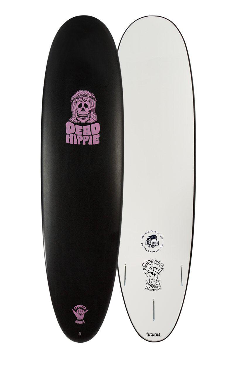 Spooked Kooks Dead Hippie 8'0" Softboard - Pretty Much Black