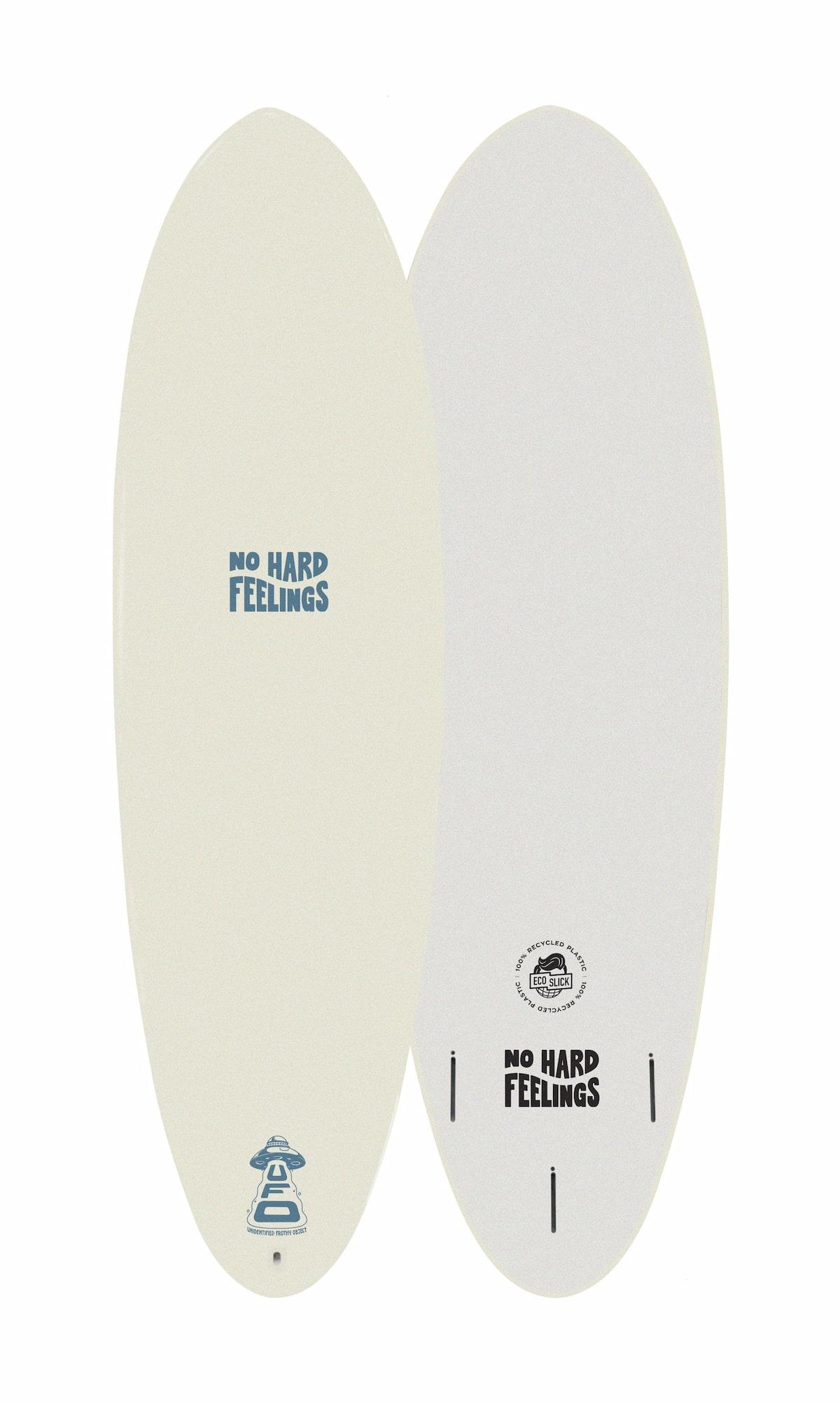 Spooked Koooks U.F.O. 7'6" Softboard - Off White