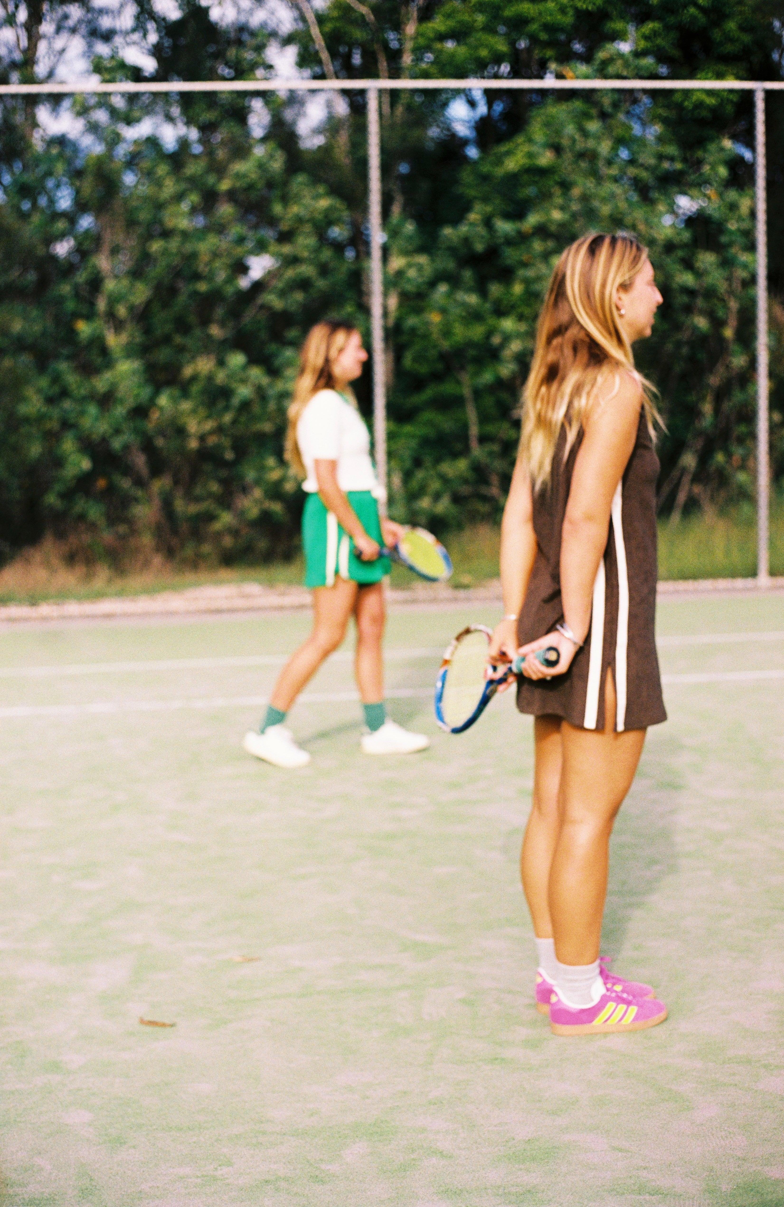 Sporty Terry Dress Chocolate