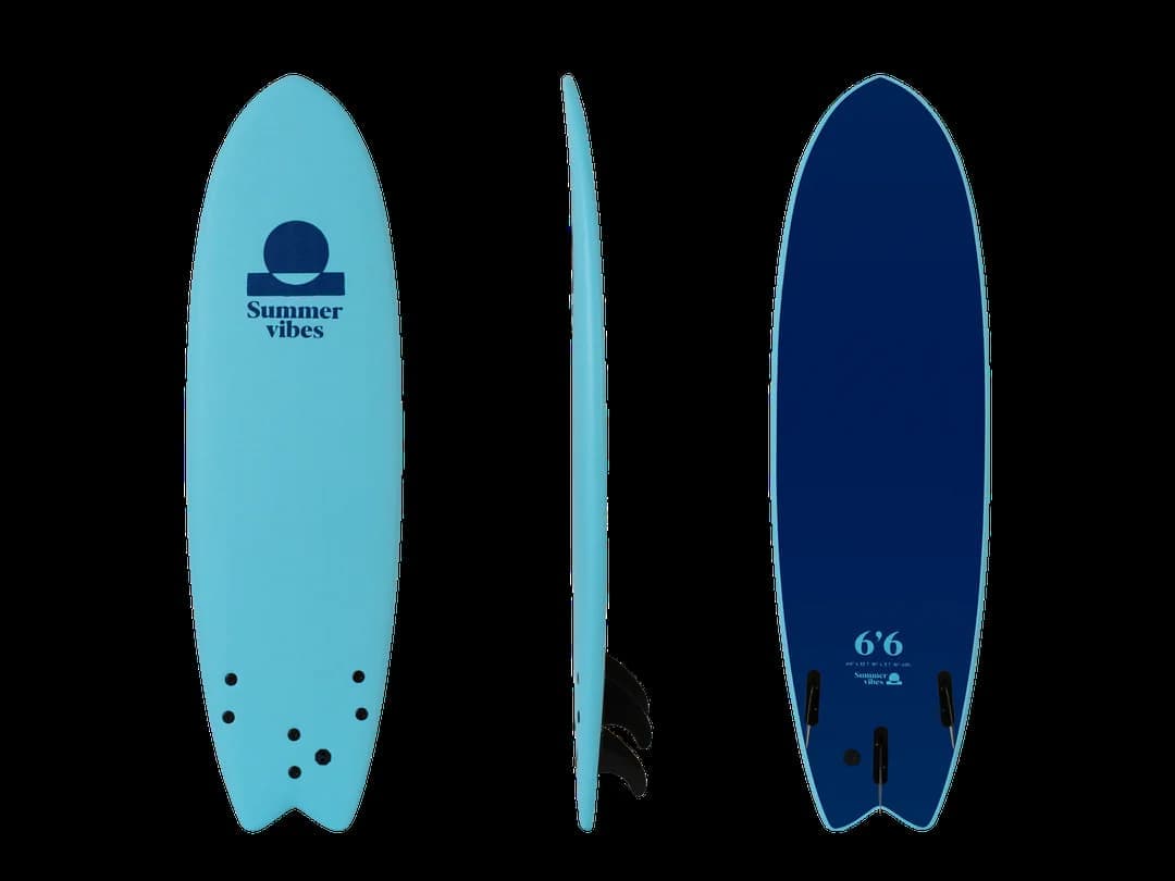 Summer Vibes Fish 6' Softboard - Blue