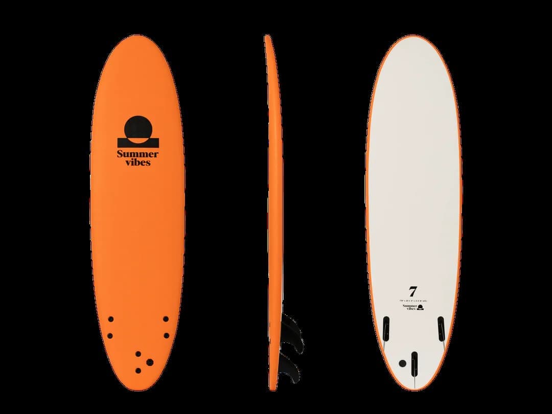 Summer Vibes Mini Mal 7' Softboard - Orange