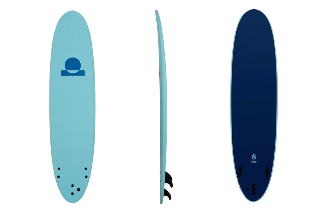 Summer Vibes Mini Mal 8' Softboard - Blue