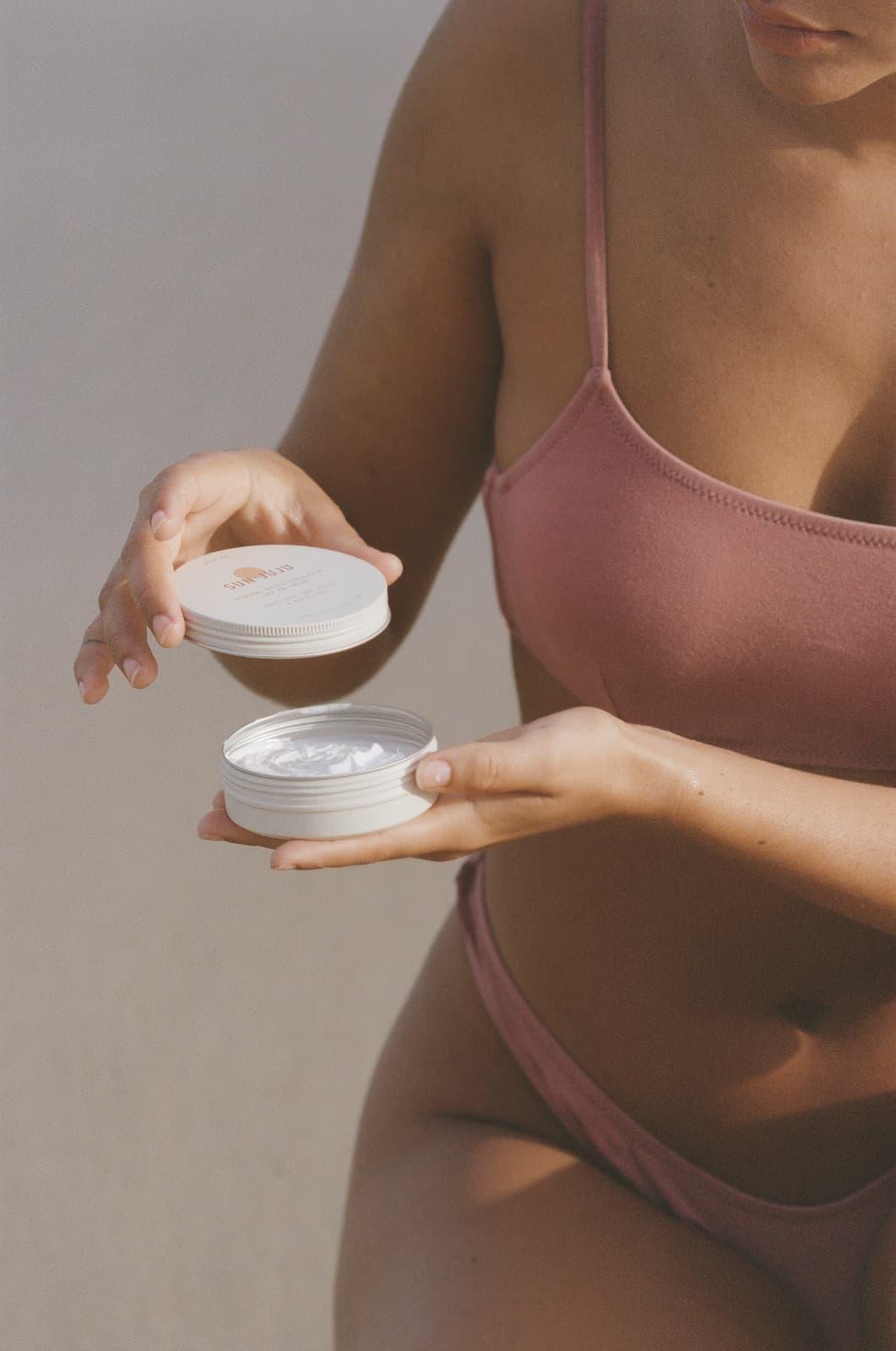 Sun Juju SPF50 Sunscreen open
