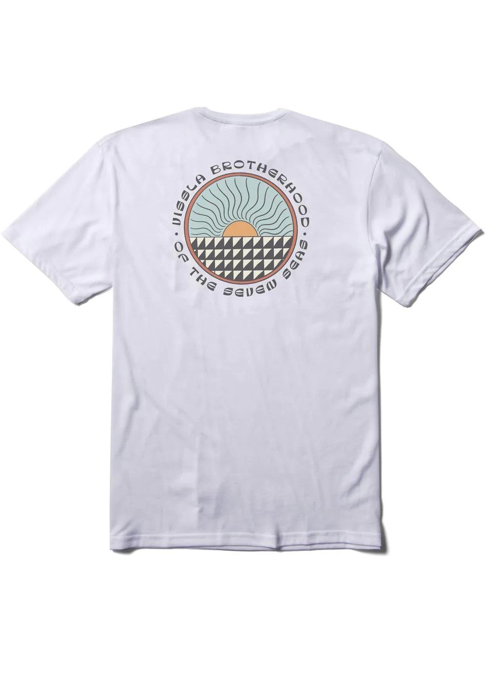 Surf Check Ss Organic Tee - White