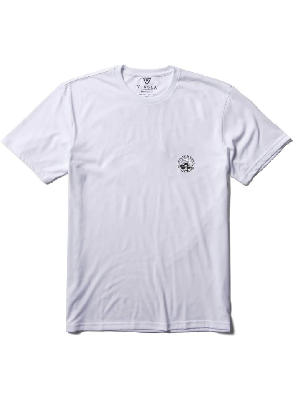 Surf Check Ss Organic Tee - White