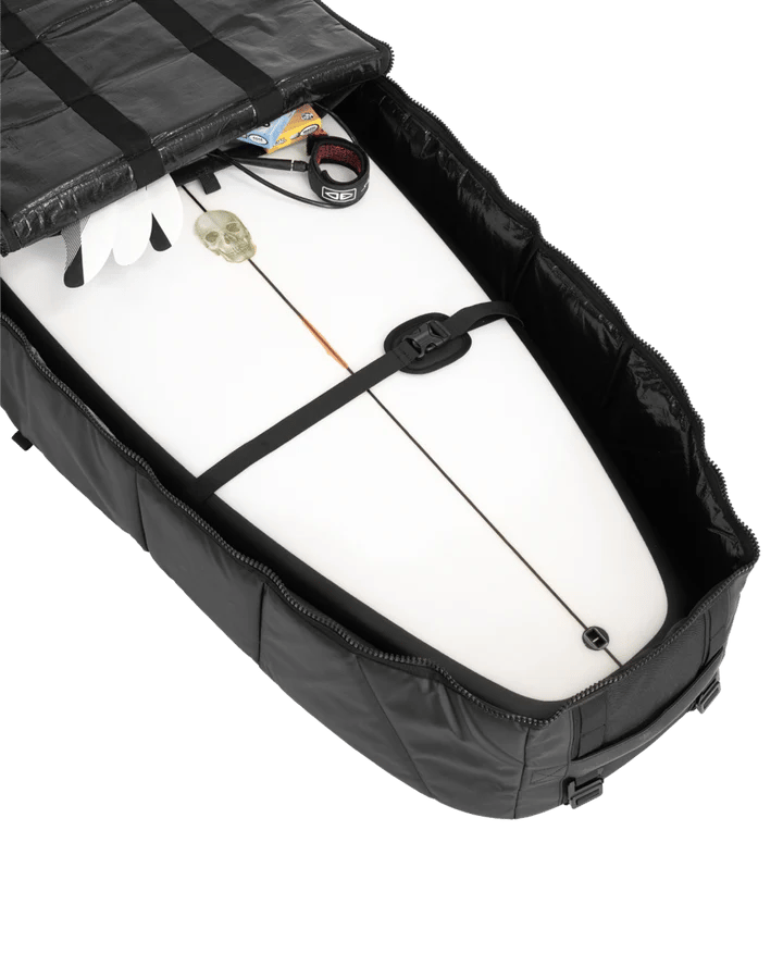 Surf Pro Coffin 6'6 - 3-4 Boards - Black Out