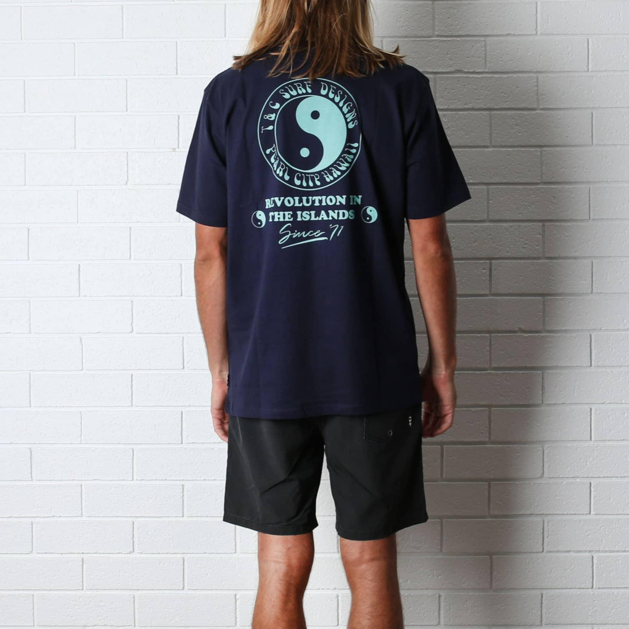 T&C Revolution Tee - Midnight back