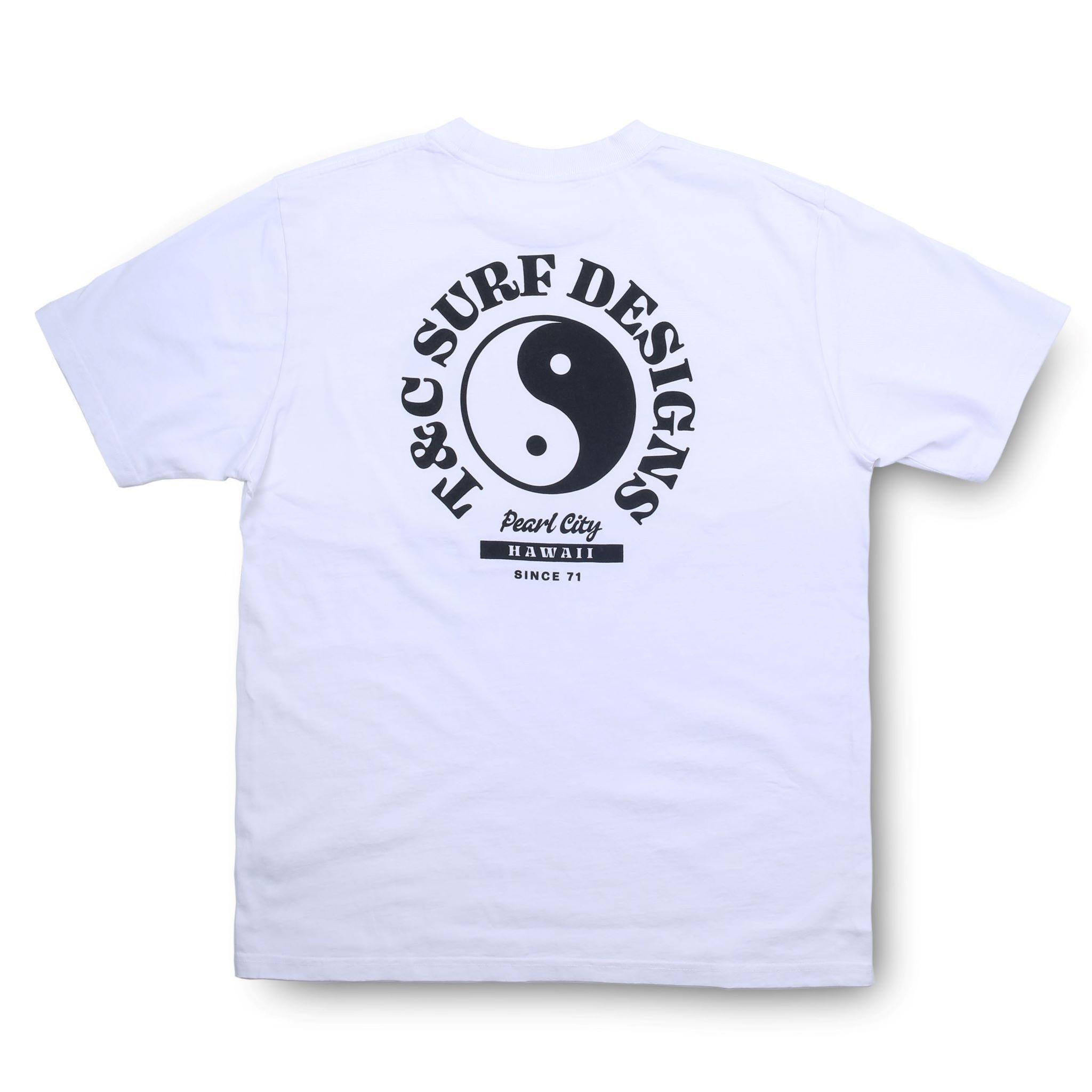 T&C Sunset Tee - White back