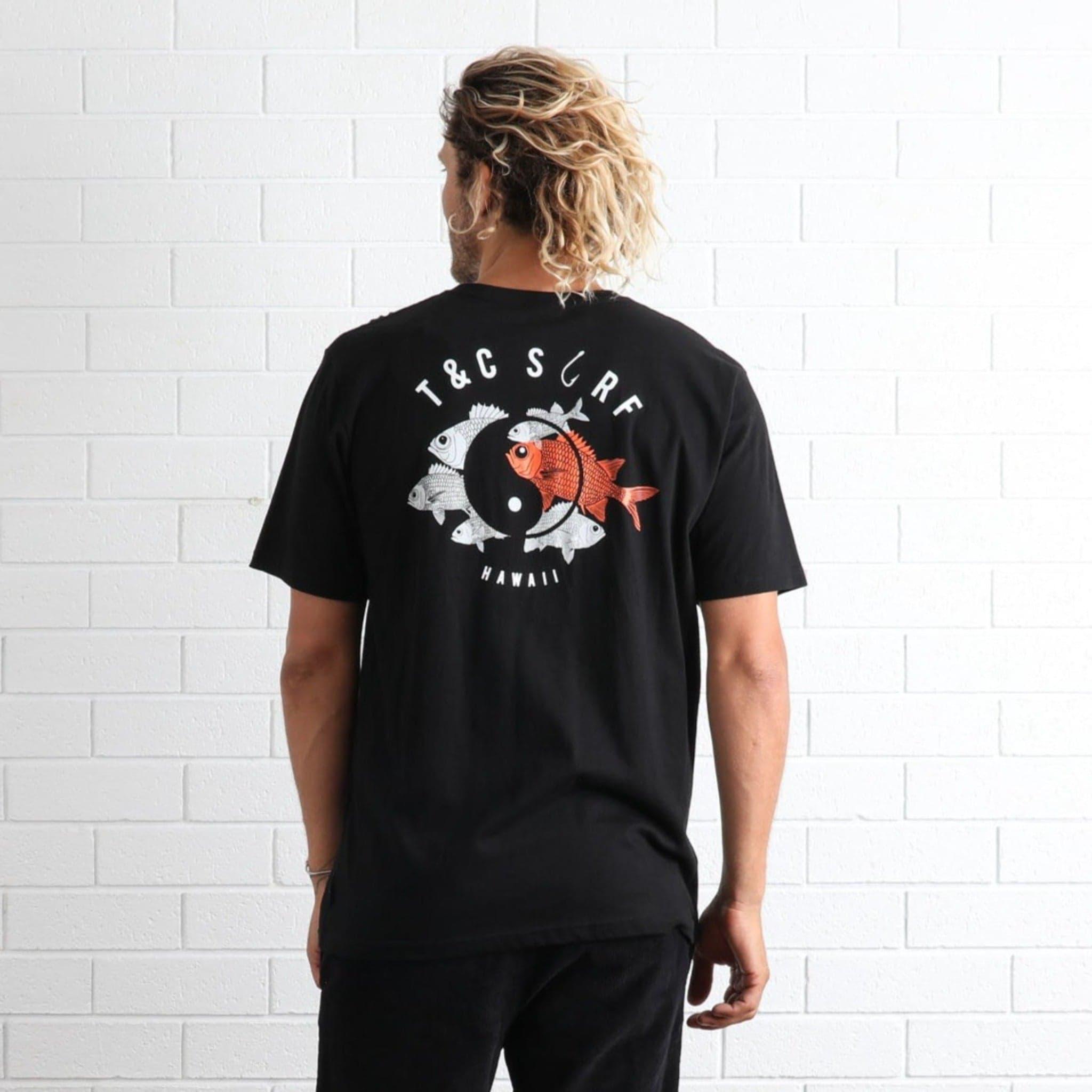 T&C Kona Tee - Black back worn