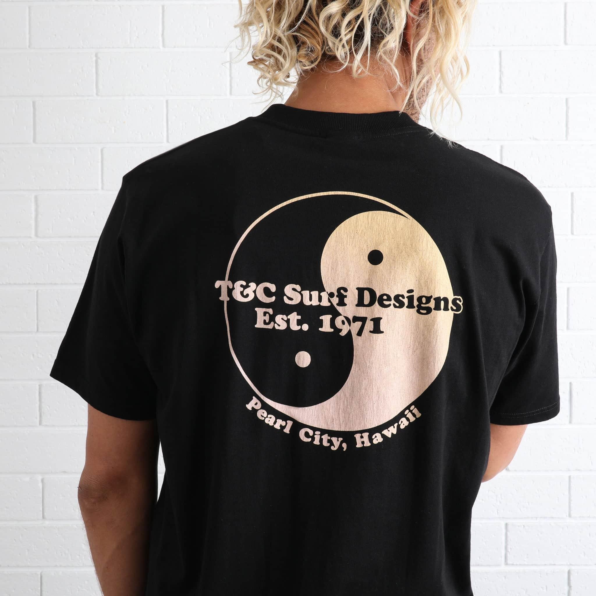 T&C Pearl City Fade Tee - Black prints