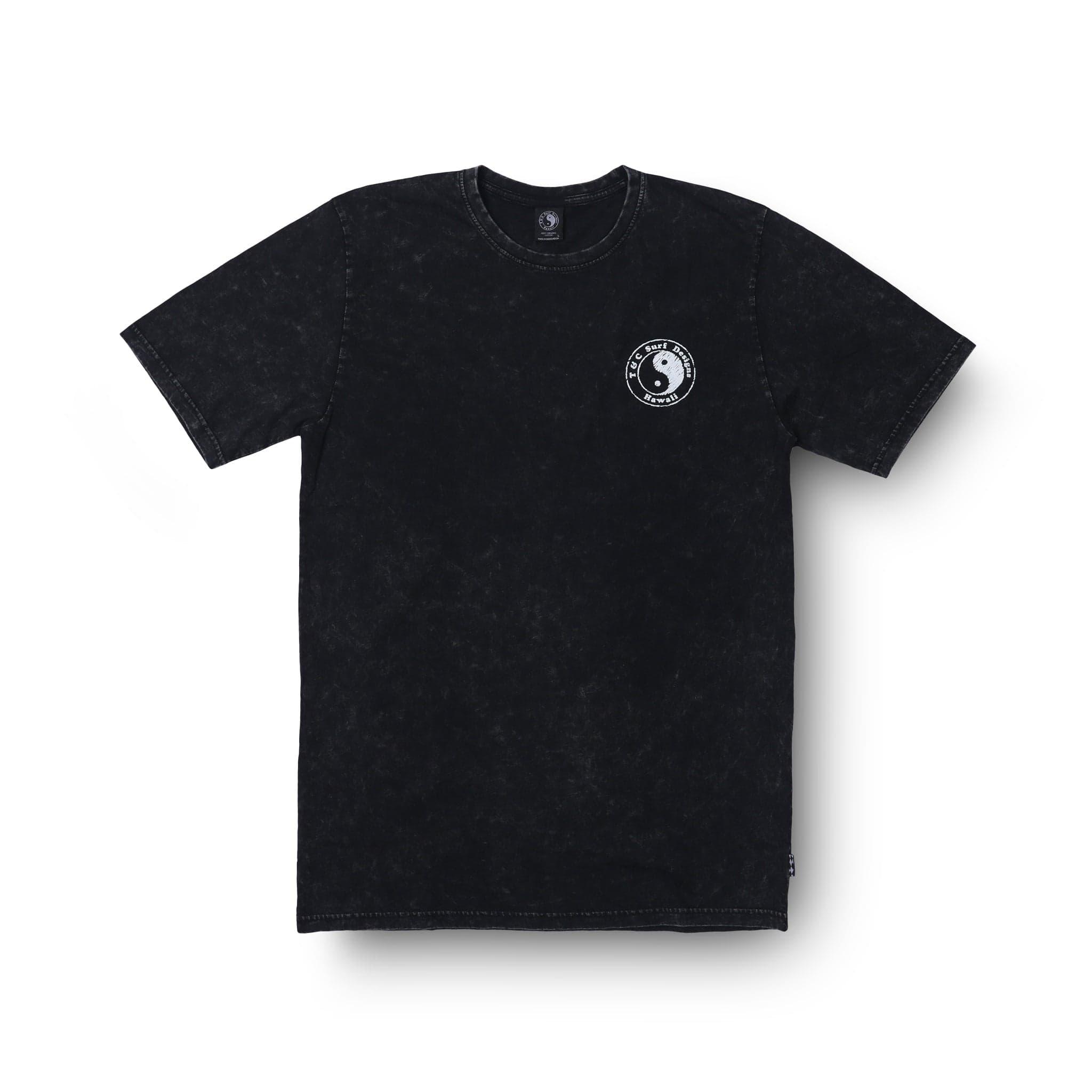 T&C Endless Wave Tee - Acid Black front