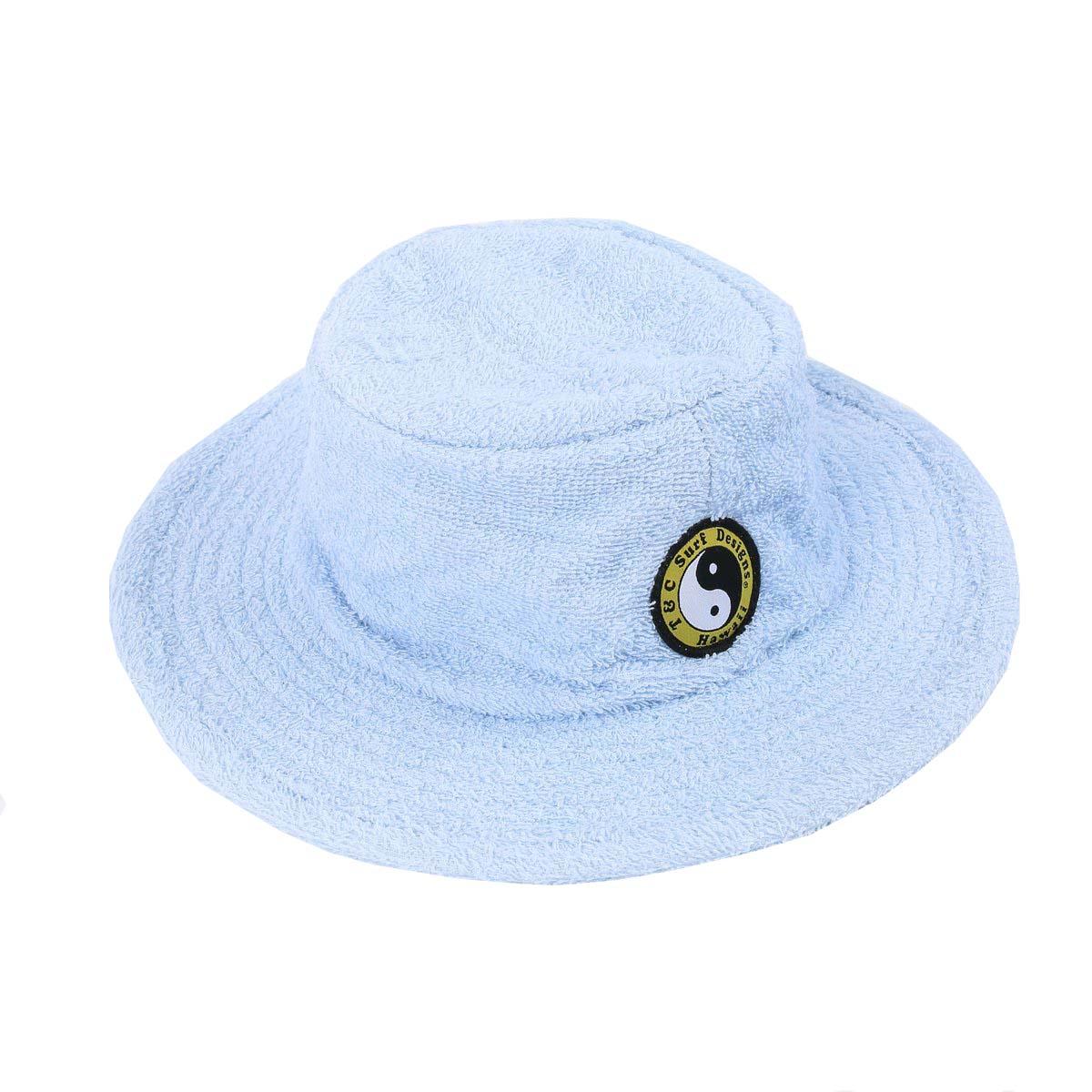 T&C Terry Bucket Hat - Sky Light Blue top angle