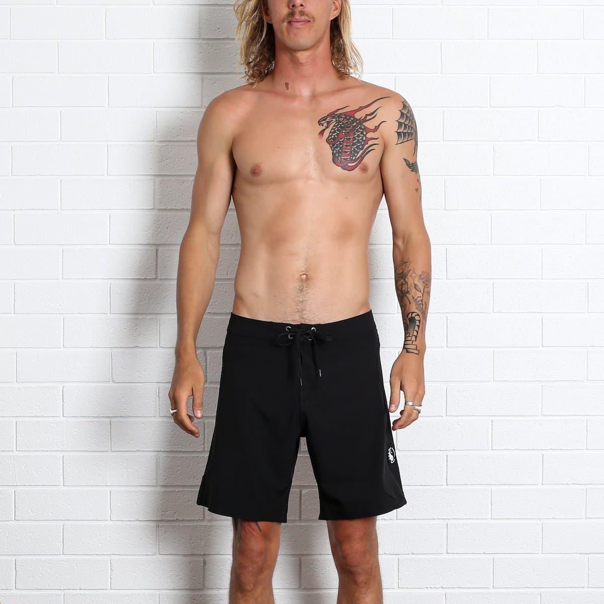 T&C Yin Yang Boardshort - Black