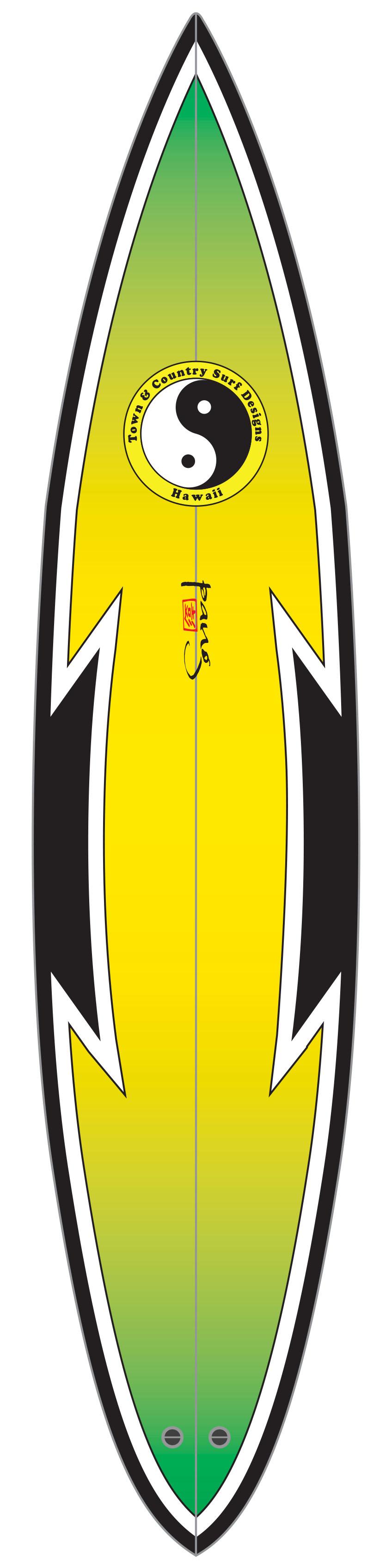 W-4 Surfboard by Town & Country