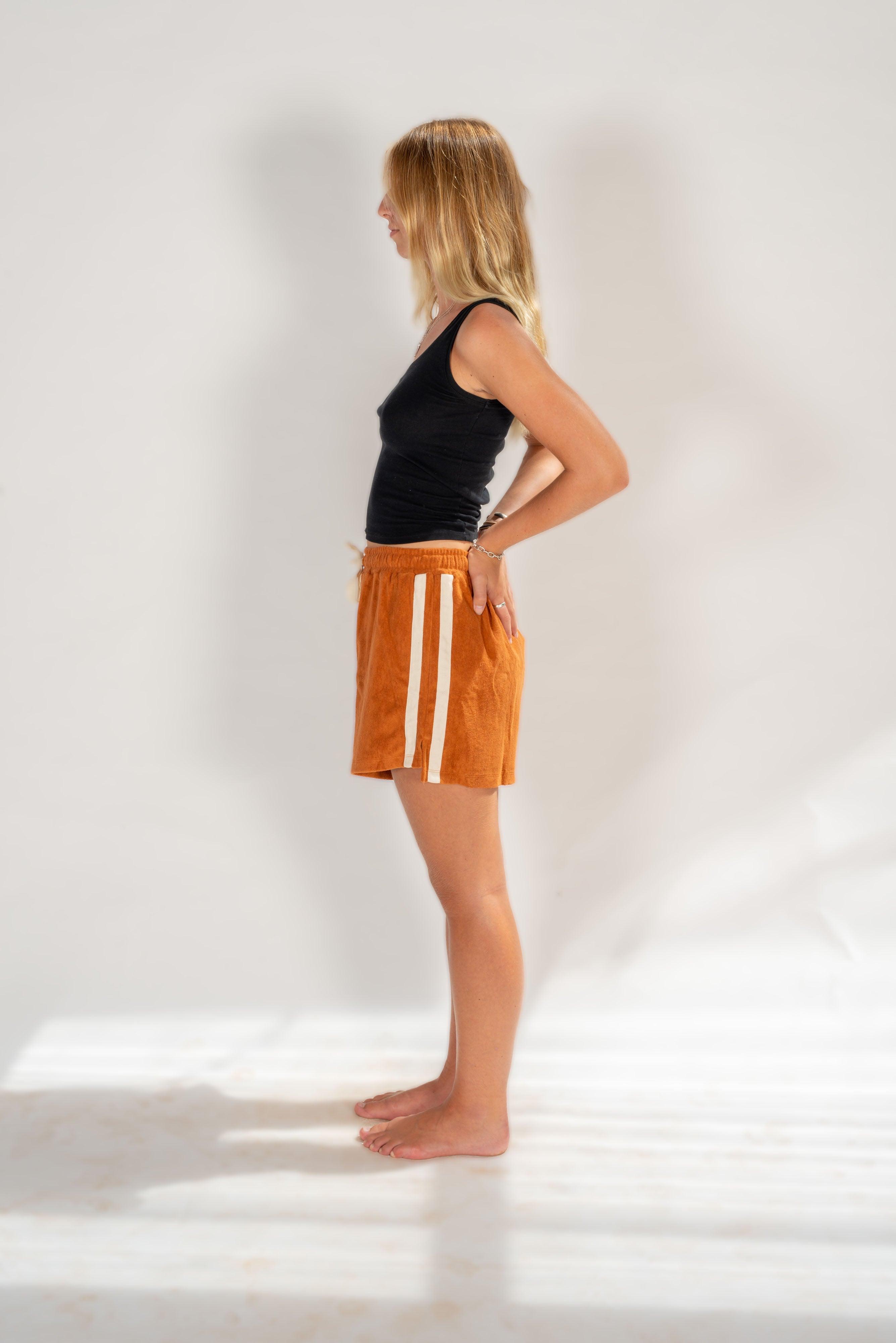 Side view of shorts