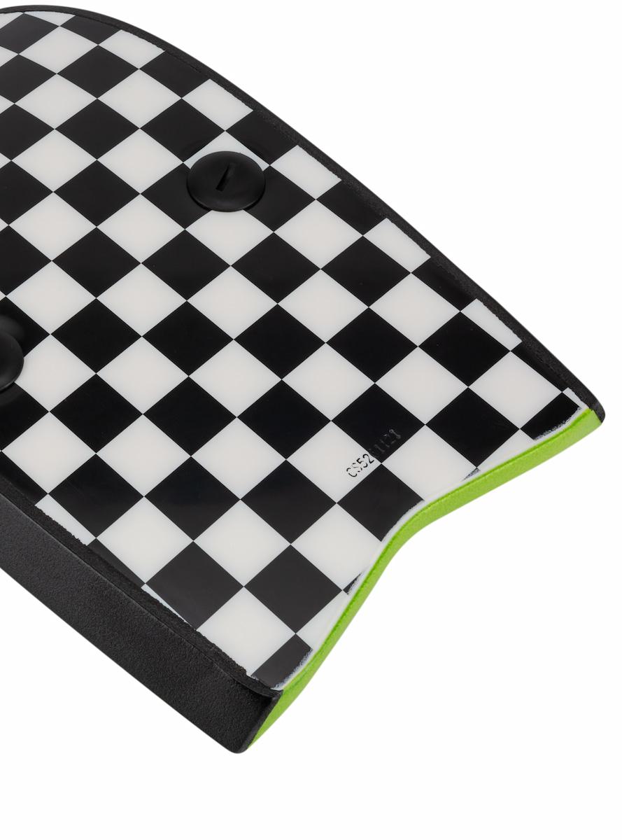 Catch Surf The Womper- w/ Strap - Green/Checkers bottom