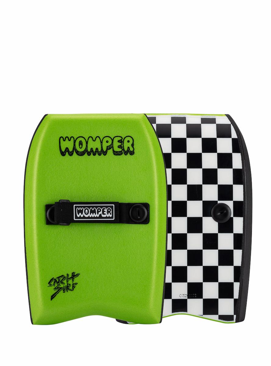 Catch Surf The Womper- w/ Strap - Green/Checkers