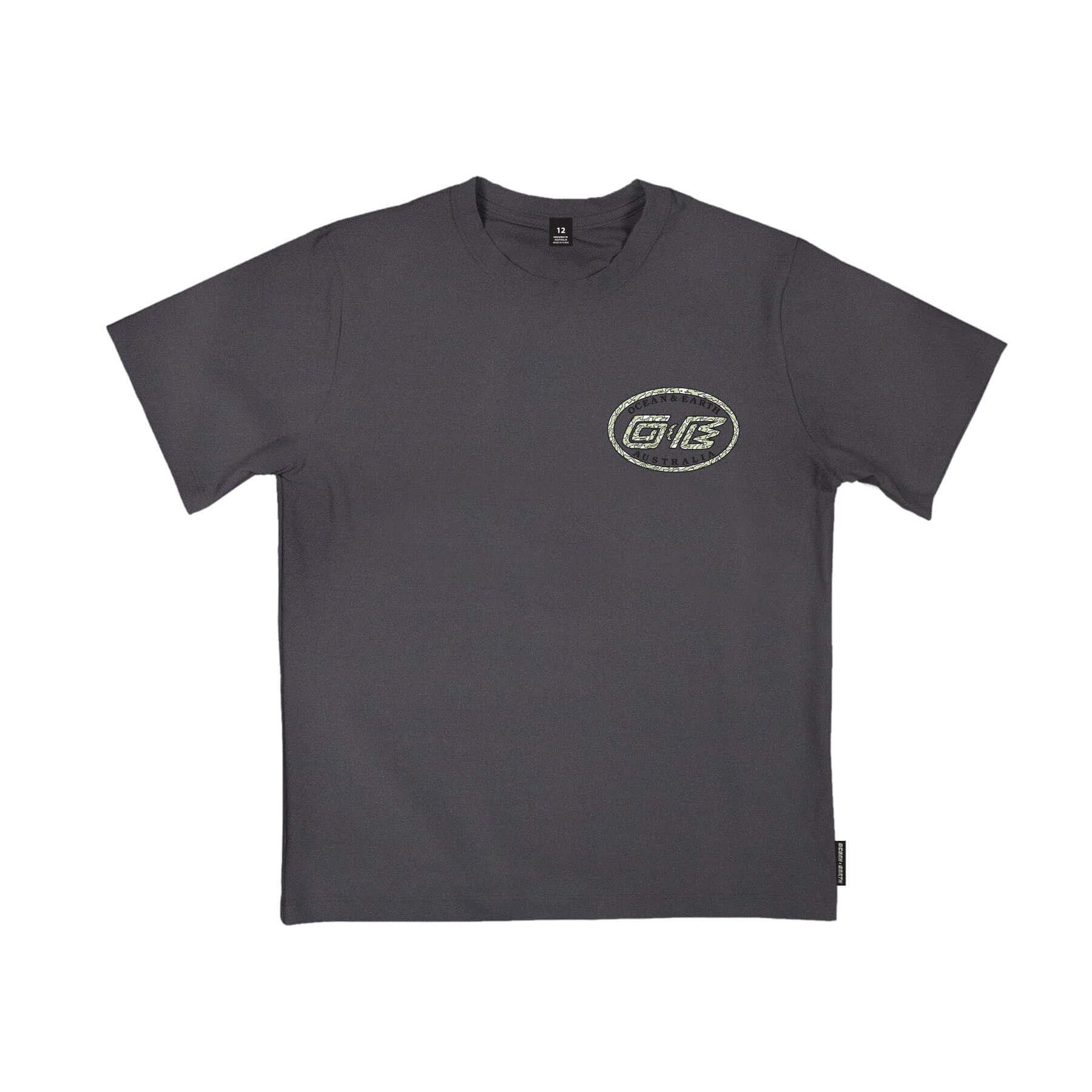 Toddler T-Shirt S/S Rash Shirt - Charcoal