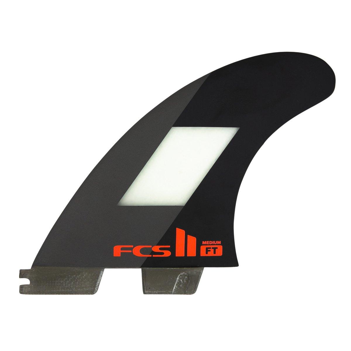 FCS II Filipe Toledo PC Tri Fins - Black - L 2