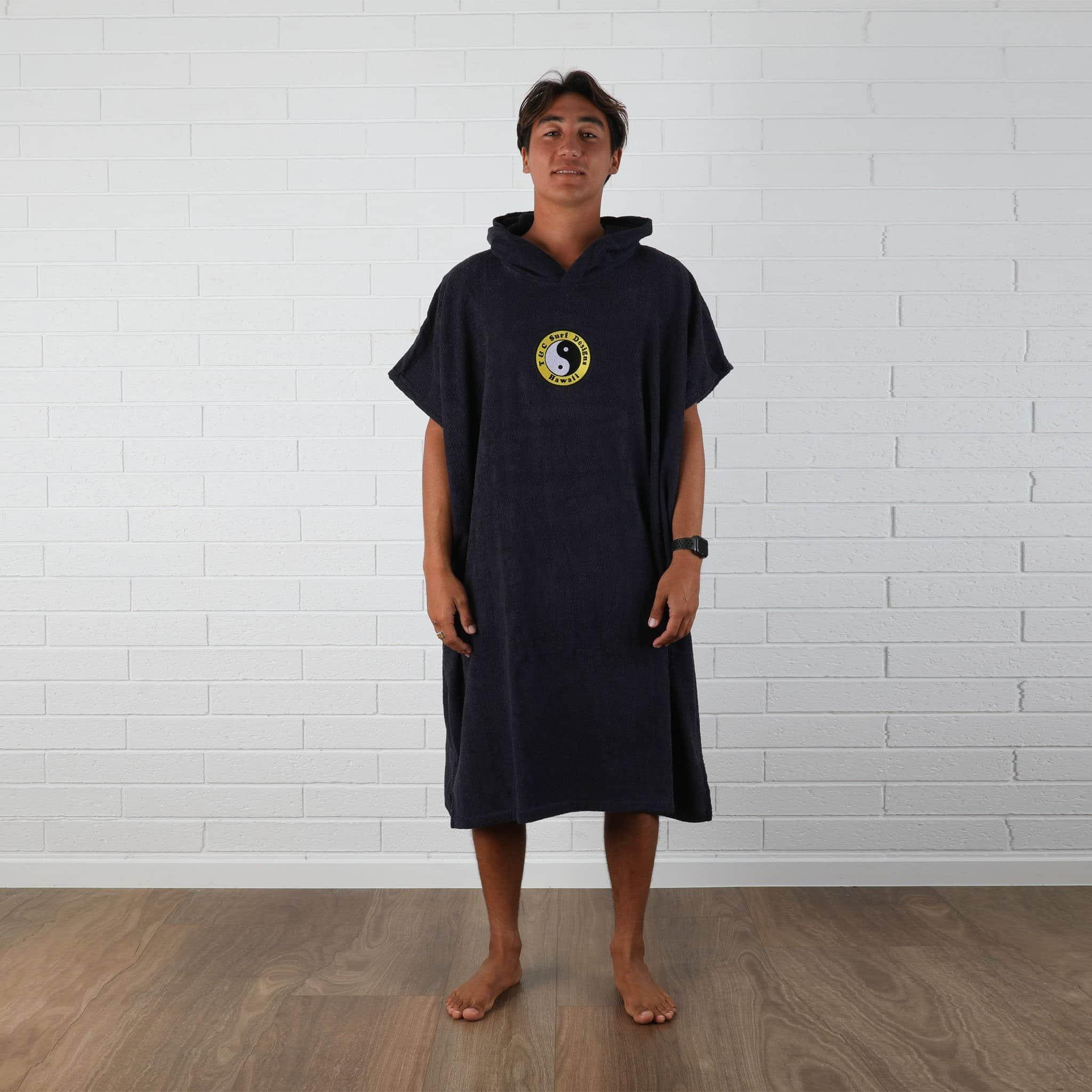 Boys OG CF Hooded Towel - Midnight - S/M 1