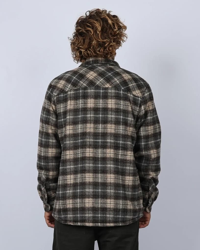 Canyon Sherpa Flannel - Light Char